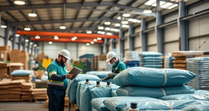 Mão de Obra Especializada: Uso Eficiente de Sacos Valvulados
