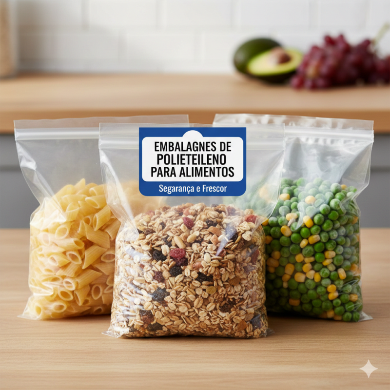 Embalagens de Polietileno: Como Garantir a Conservação e Qualidade dos Alimentos